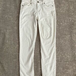 PAIGE Classic White Jeans